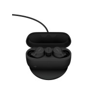 Produktbild för Jabra Evolve2 Buds MS - True wireless-hörlurar med mikrofon - USB-C via Bluetooth-adapter