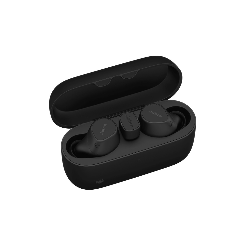 Produktbild för Jabra Evolve2 Buds MS - True wireless-hörlurar med mikrofon - USB-C via Bluetooth-adapter