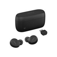 Produktbild för Jabra Evolve2 Buds MS - True wireless-hörlurar med mikrofon - USB-C via Bluetooth-adapter