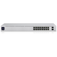 Produktbild för Ubiquiti UniFi Switch USW-16-POE - switch - 16 portar - Administrerad - rackmonterbar