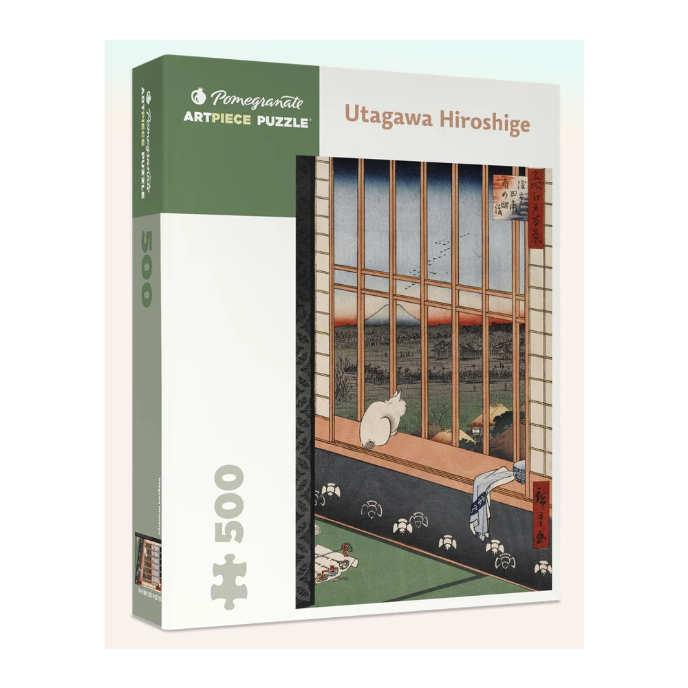 Produktbild för Utagawa Hiroshige 500-Piece Jigsaw Puzzle