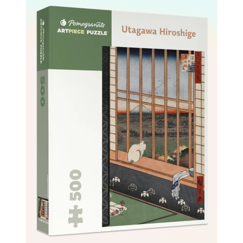 Pomegranate Europe Ltd Utagawa Hiroshige 500-Piece Jigsaw Puzzle