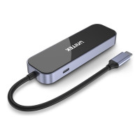 Produktbild för Unitek uHUB H6 D1084A - dockningsstation - USB-C - HDMI - 1GbE