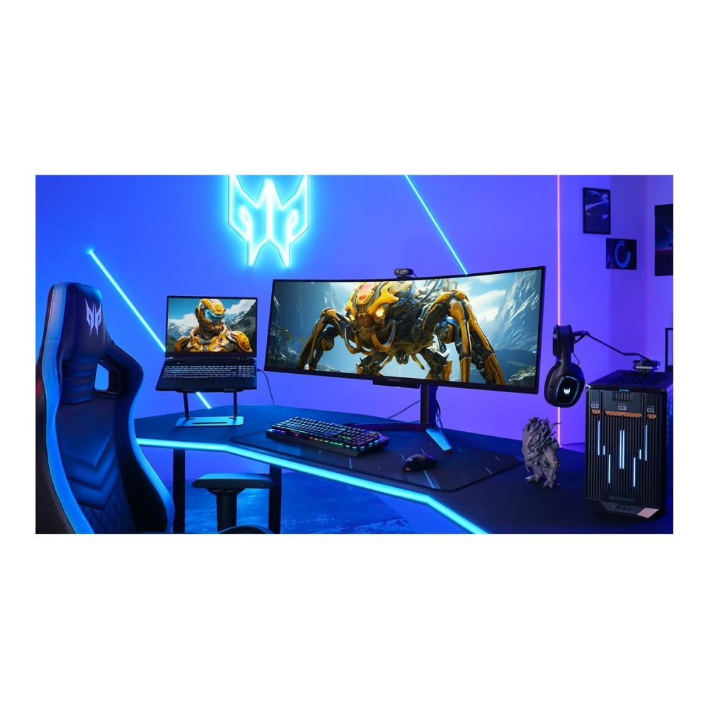 Produktbild för Acer Predator X49 Xbmipphuzx - X-Series - OLED-monitor - böjd - 49" - HDR