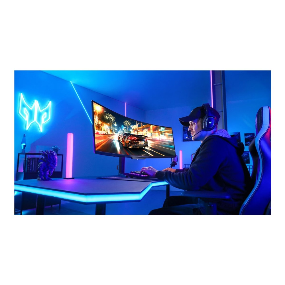 Produktbild för Acer Predator X49 Xbmipphuzx - X-Series - OLED-monitor - böjd - 49" - HDR