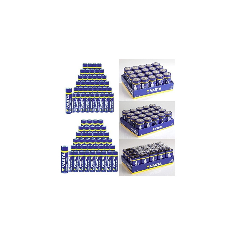 Produktbild för Varta Industrial 4003 batteri - 4 x AAA - alkaliskt