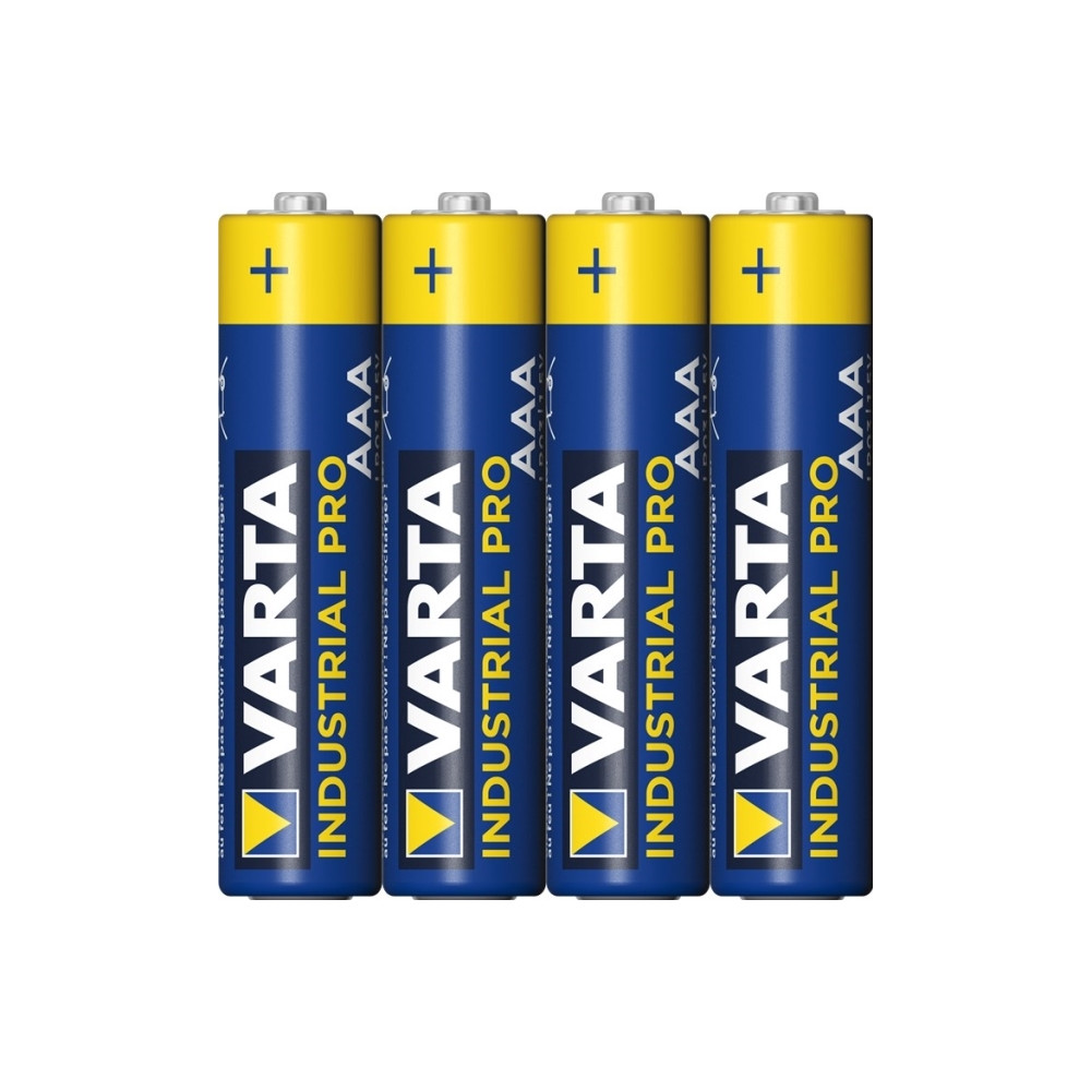 Produktbild för Varta Industrial 4003 batteri - 4 x AAA - alkaliskt
