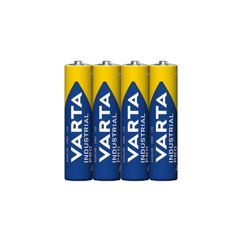Produktbild för Varta Industrial 4003 batteri - 4 x AAA - alkaliskt