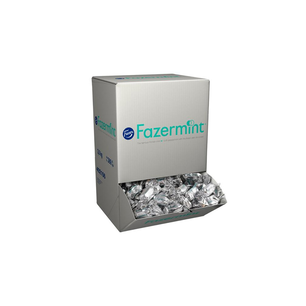 Produktbild för Choklad FAZER Fazermint 3kg