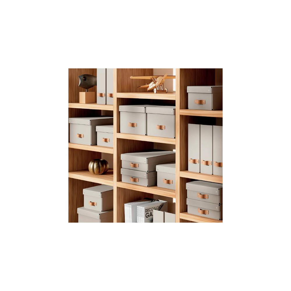 Produktbild för Förvaringslåda Leitz Puro 7L beige 2/fp