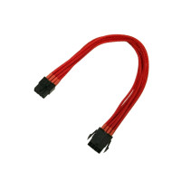 Produktbild för Nanoxia - förlängningskabel för ström - 8-stifts PCIe-ström till 8-stifts PCIe-ström - 30 cm