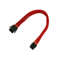 Produktbild för Nanoxia - förlängningskabel för ström - 8-stifts PCIe-ström till 8-stifts PCIe-ström - 30 cm