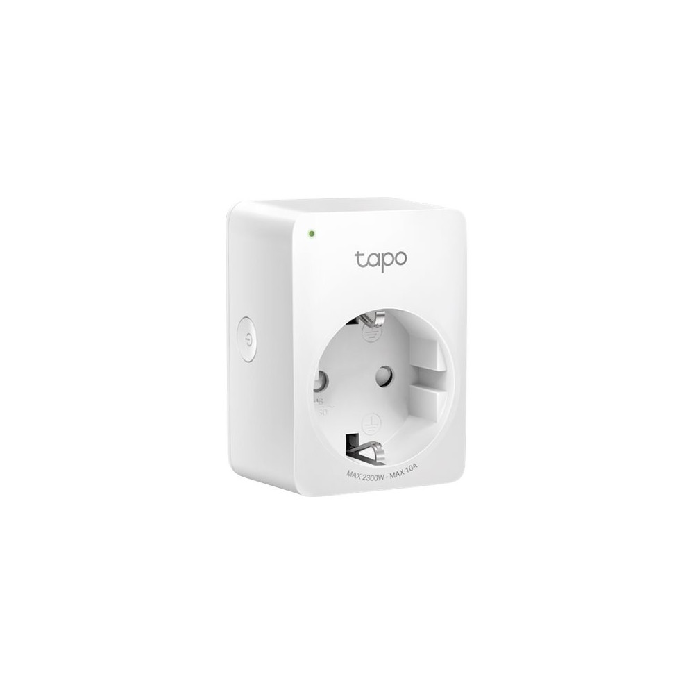 Produktbild för Tapo P100 V2.2 - smart kontakt - 802.11b/g/n, Bluetooth 4.2