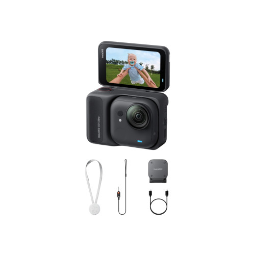 Insta360 Insta360 GO Ultra Standard Black, 4K Ultra HD, 240 fps, Wi-F...