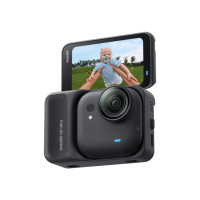 Produktbild för Insta360 GO Ultra Standard Black, 4K Ultra HD, 240 fps, Wi-F...