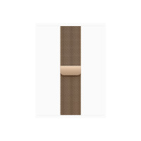 Produktbild för Apple Watch Series 11 (GPS + Cellular) - guld titan - smart klocka med milanesisk loop - guld - 64 GB