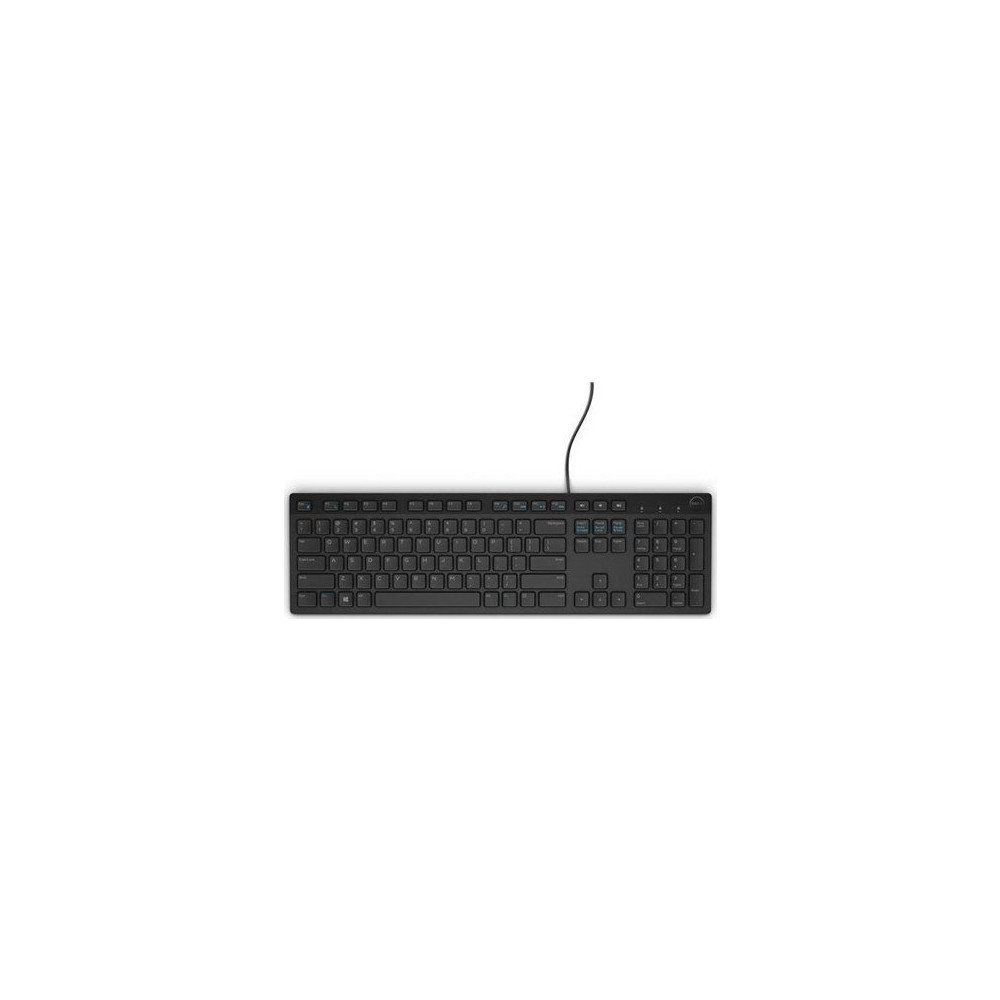 Produktbild för Dell KB216 - tangentbord - QWERTY - hela norden - svart Inmatningsenhet