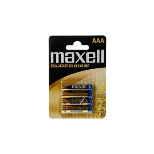Maxell Maxell Super Alkaline LR03 batteri - 4 x AAA - alkaliskt