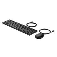 Produktbild för HP Desktop 320MK - sats med tangentbord och mus full size - QWERTY - hela norden Inmatningsenhet