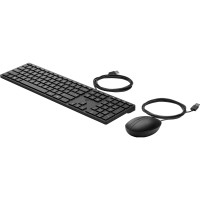 Produktbild för HP Desktop 320MK - sats med tangentbord och mus full size - QWERTY - hela norden Inmatningsenhet