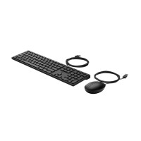 Produktbild för HP Desktop 320MK - sats med tangentbord och mus full size - QWERTY - hela norden Inmatningsenhet