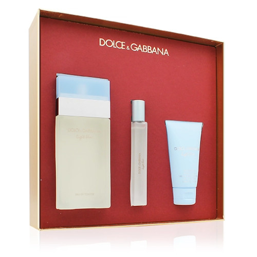 Dolce & Gabbana Dolce & Gabbana Light Blue SET W (EDT 100ml + BC 50ml + EDT 10ml)