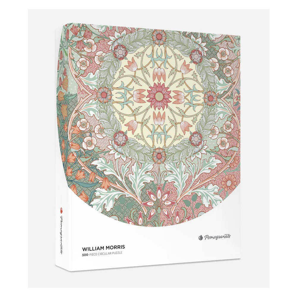 Produktbild för William Morris 500-Piece Circular Jigsaw Puzzle