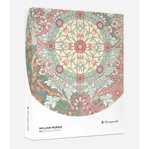 Pomegranate Europe Ltd William Morris 500-Piece Circular Jigsaw Puzzle