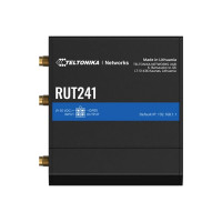 Produktbild för Teltonika RUT241 - trådlös router - WWAN - Wi-Fi - 2G, 3G, 4G - DIN-skenmonterbar