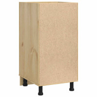 Produktbild för Skåp SKI HonungsBrun 40 x 46 x 81 cm Massiv furu