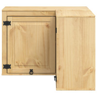 Produktbild för Skåp SKI HonungsBrun 80 x 80 x 60 cm Massiv furu