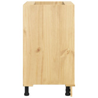 Produktbild för Skåp SKI HonungsBrun 60 x 46 x 81 cm Massiv furu