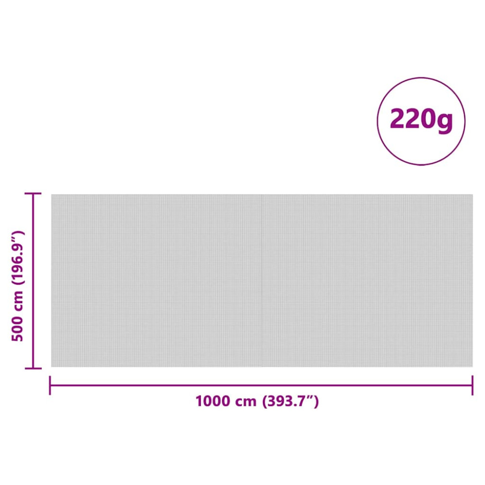Produktbild för Siloskydd Grön 10 x 5 m HDPE