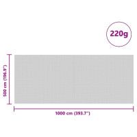 Produktbild för Siloskydd Grön 10 x 5 m HDPE