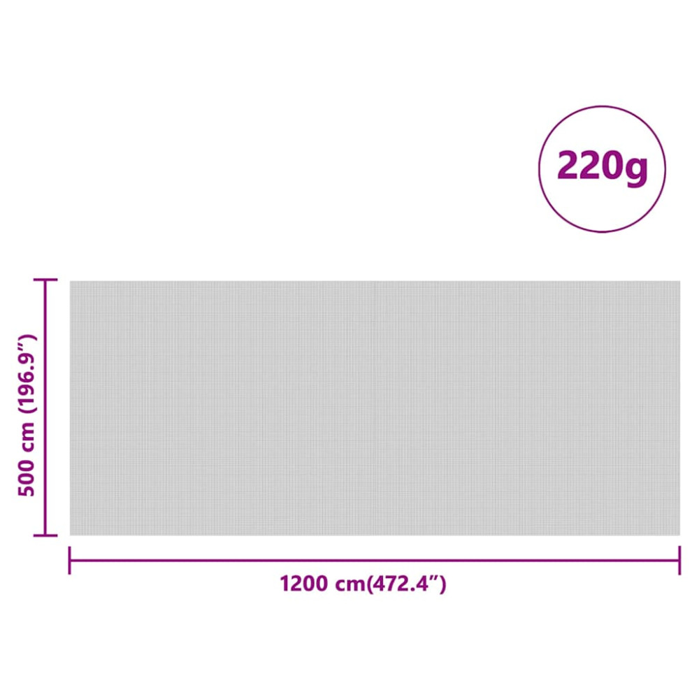 Produktbild för Siloskydd Grön 12 x 5 m HDPE