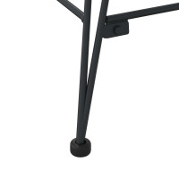 Produktbild för Matstol 2 pcs Rattan och Järn Naturfärg 57 x 55 x 85 cm