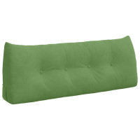 Produktbild för Ryggkudde Ljusgrön 120 x 24 x 50 cm Sammet