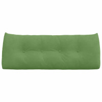 Produktbild för Ryggkudde Ljusgrön 120 x 24 x 50 cm Sammet