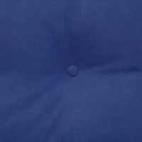 Produktbild för Ryggkudde Polisblå 120 x 24 x 50 cm Sammet