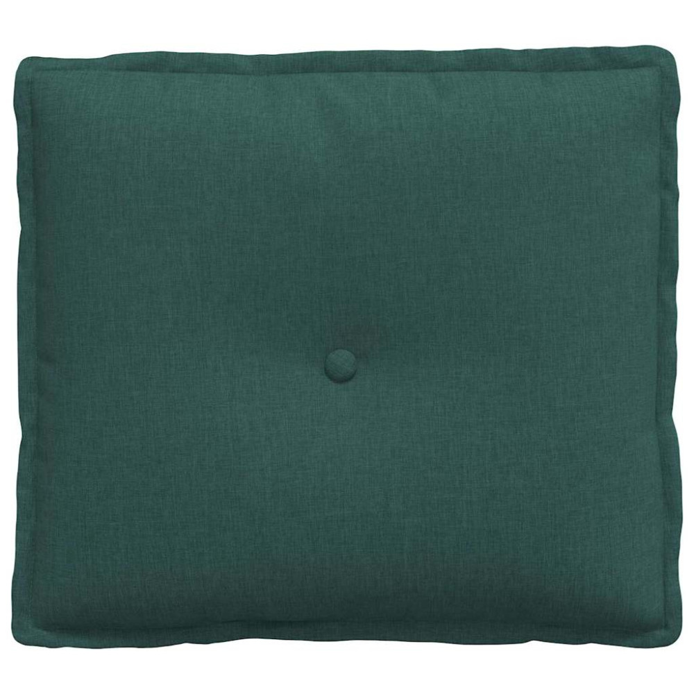 Produktbild för Ryggkudde Mörkgrön 50 x 19 x 45 cm tyg