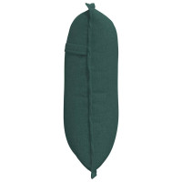 Produktbild för Ryggkudde Mörkgrön 50 x 19 x 45 cm tyg