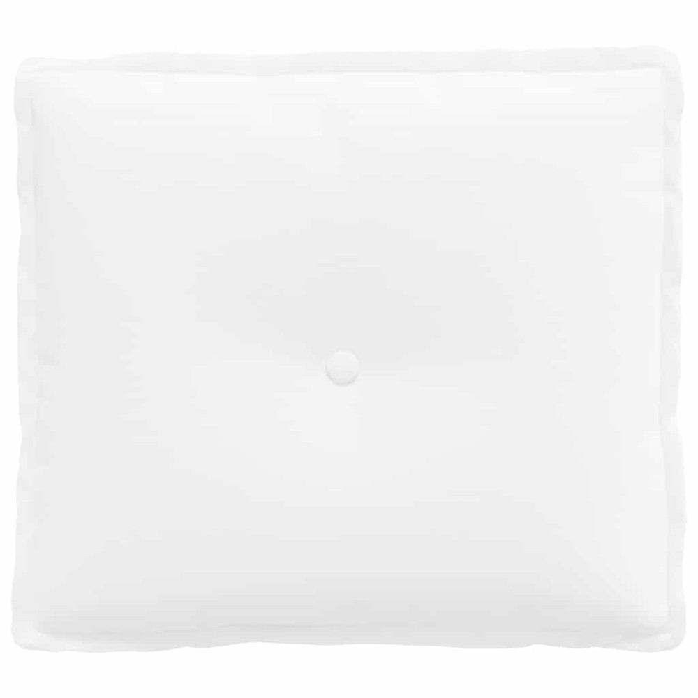 Produktbild för Ryggkudde Vit 50 x 19 x 45 cm tyg