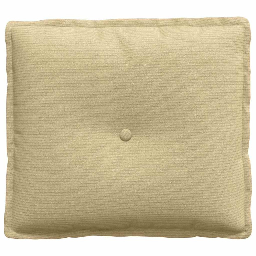 Produktbild för Ryggkudde Grågrön 50 x 45 cm Kordread tyg