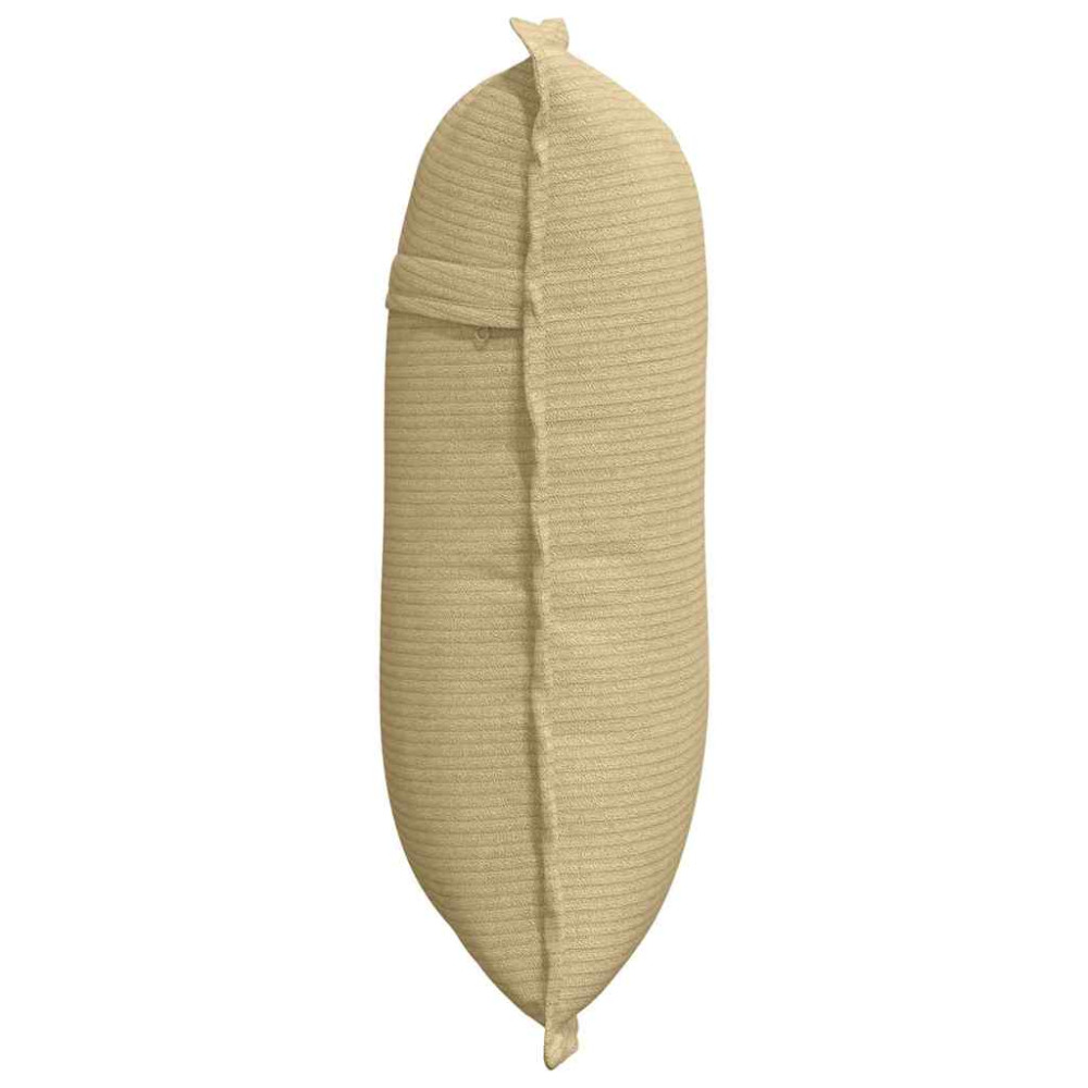 Produktbild för Ryggkudde Grågrön 50 x 45 cm Kordread tyg