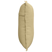 Produktbild för Ryggkudde Grågrön 50 x 45 cm Kordread tyg