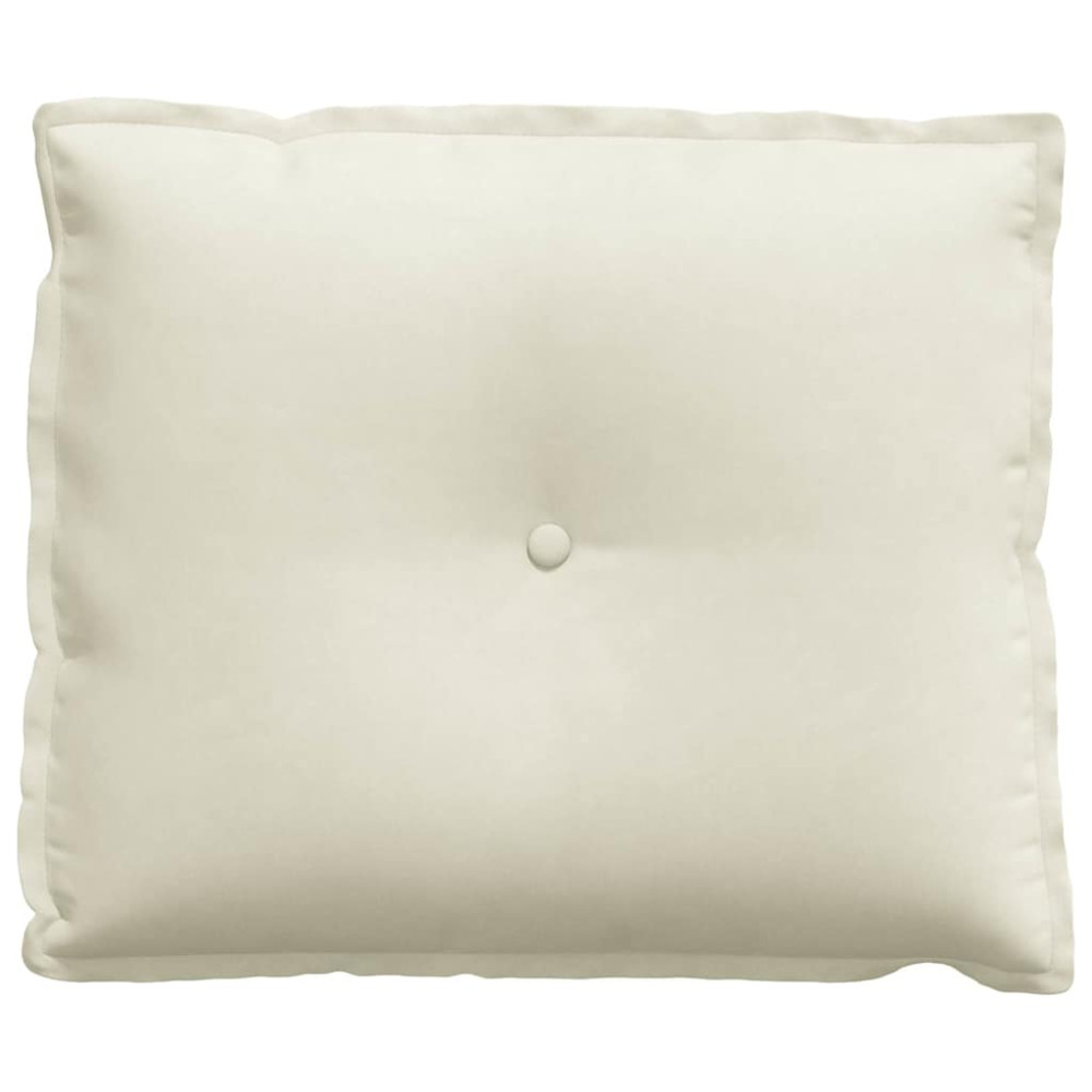 Produktbild för Ryggkudde Kräm 60 x 50 cm Kordread tyg