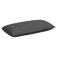 Produktbild för Ryggkudde Mörkgrå 100 x 50 cm Kordread tyg