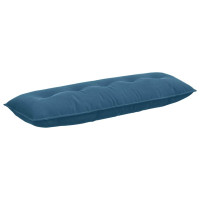 Produktbild för Ryggkudde Blå 140 x 50 cm Kordread tyg