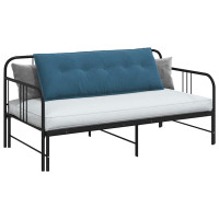 Produktbild för Ryggkudde Blå 140 x 50 cm Kordread tyg