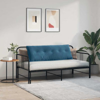 Produktbild för Ryggkudde Blå 140 x 50 cm Kordread tyg